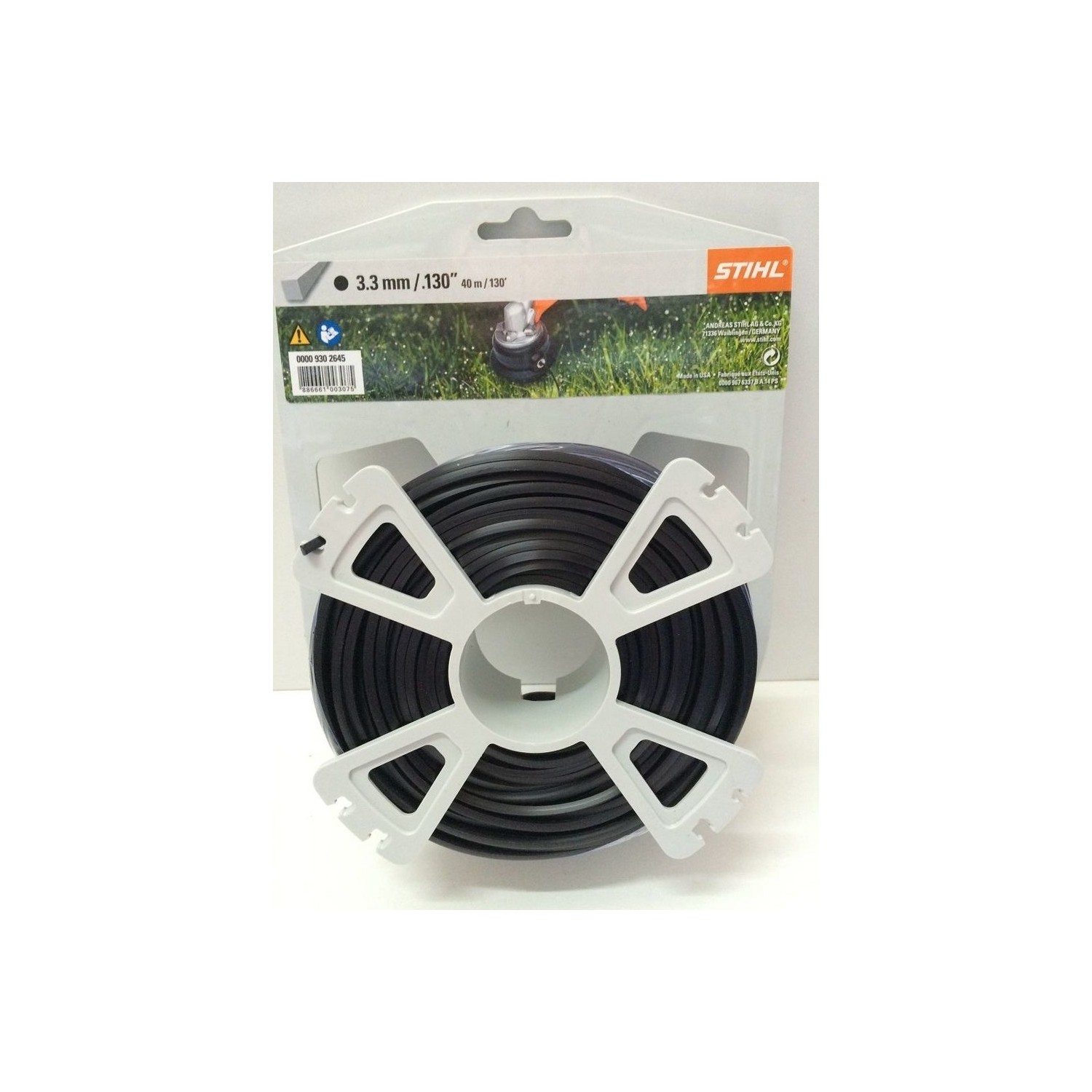 STIHL MİSİNA 3,3MM KARE SİYAH